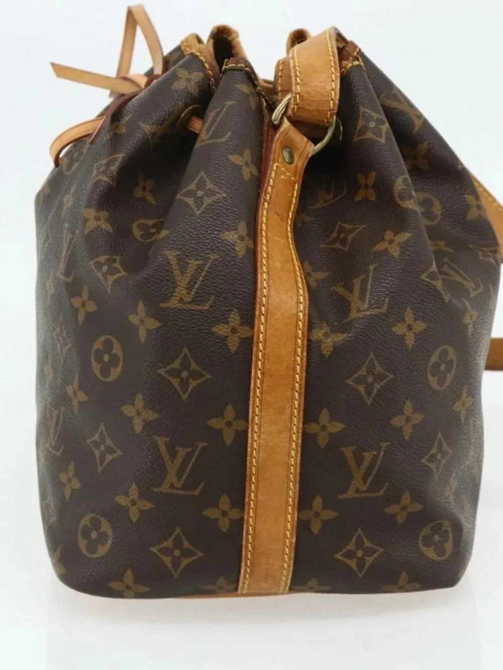 LOUIS VUITTON Monogram Petit Noe Shoulder Bag M42226 LV Auth mr2448